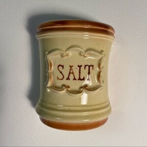 Vintage Royal Copley Wall Salt Box Ceramic